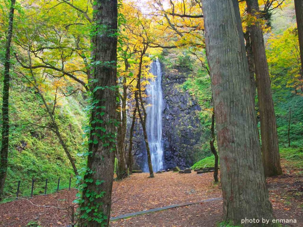 山形県酒田市　玉簾の滝